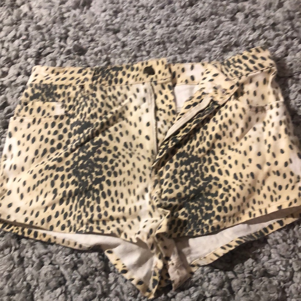 BDG Cheetah Print Shorts